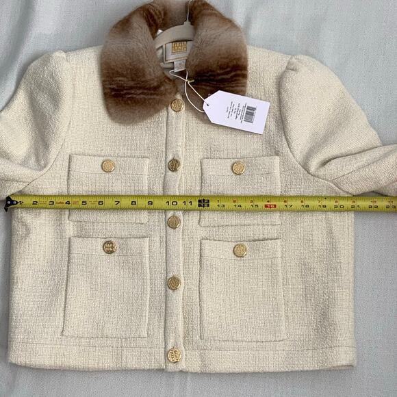 Emily McCarthy Winter White Lady Jacket NWT size medium - Picture 6 of 7